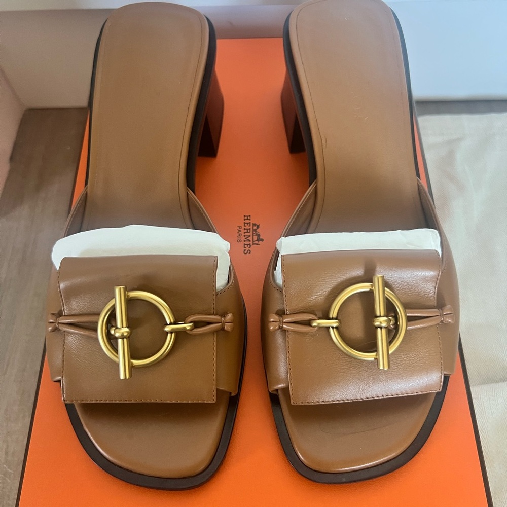 Hermes Ilot 50 mule sandal